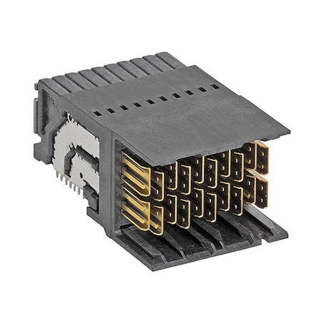 Molex High Speed / Modular Connectors Impel 2Px10C Ram Unguided Assy 1723901108